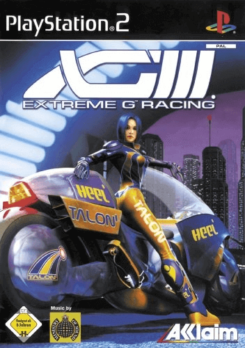 XG3 Extreme G Racing box art for Playstation 2